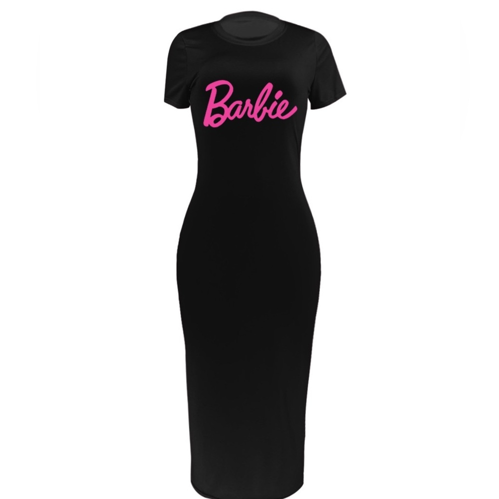 Long Black Bodycon Dress